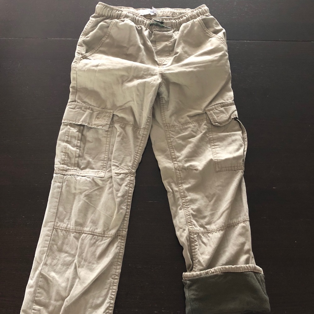 Straight droit kids cargo pants (LG) old navy